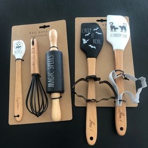 Rae Dunn Halloween Spatula / Mini Utensil Bundle